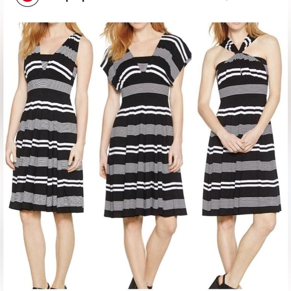 WHBM convertible dress (sleeveless, two shoulder, one shoulder) Size 14 - Picture 1 of 10